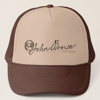 Räucherhaus Johns Brown Truckerkappe
