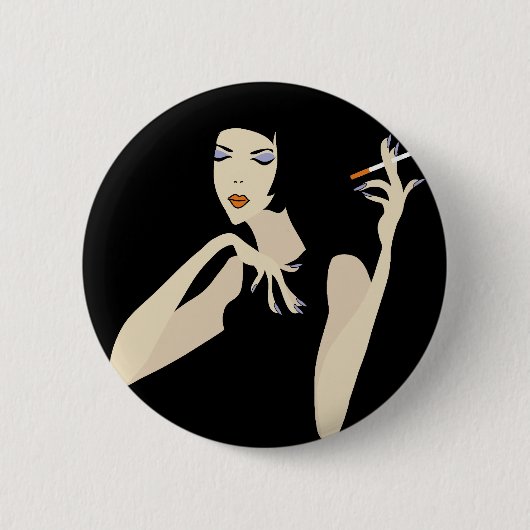 Raucherin Button (Vorderseite)