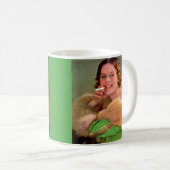 Raucherin der 30er Jahre Kaffeetasse (VorderseiteRechts)