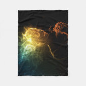 Raucherin Fleecedecke (Vorderseite)