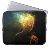 Raucherin Laptopschutzhülle (Vorderseite)