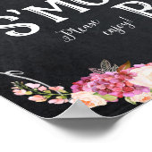 Räucherklatsche Bar Poster (Ecke)