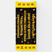 Raucherwaren Tabakwaren Zigaretten Zigarren anpass Banner (Vertikal)