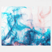 Rauchfarbe Fleecedecke (Vorderseite (Horizontal))