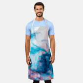 Rauchfarbe Schürze (Getragen)