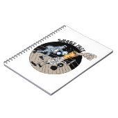 rauchfrei. Kicken Hintern! Notizblock (Linke Seite)