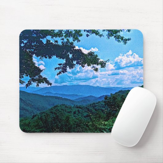 Rauchgebirge Mousepad (Mit Mouse)