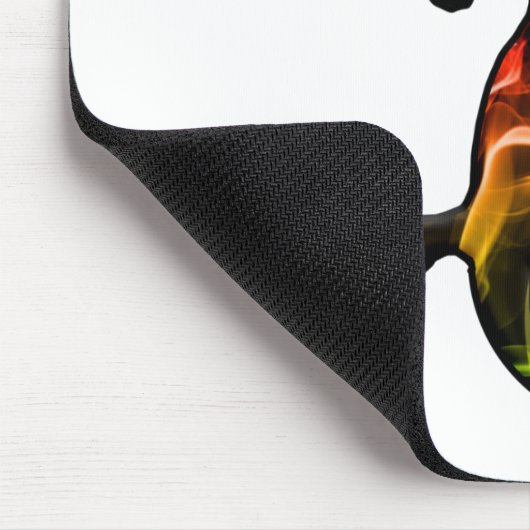 Rauchgecko-Eidechse Mousepad (Ecke)