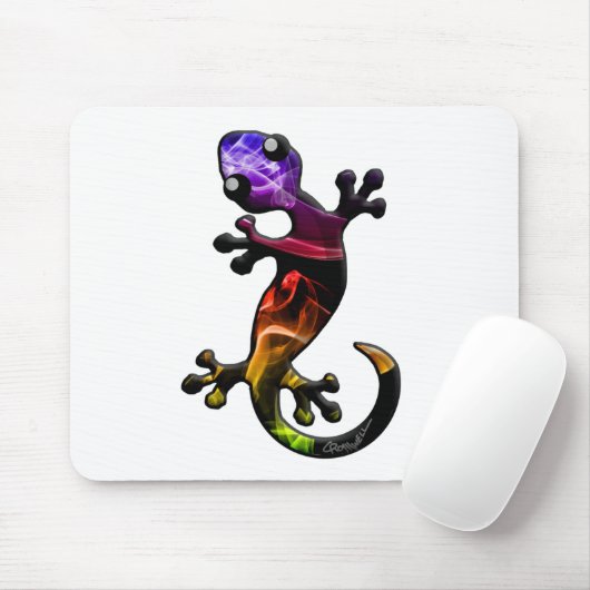 Rauchgecko-Eidechse Mousepad (Mit Mouse)