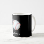 Rauchheiß-Baseball Kaffeetasse (VorderseiteRechts)