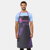 Rauchheiß-Koch Schürze (Getragen)