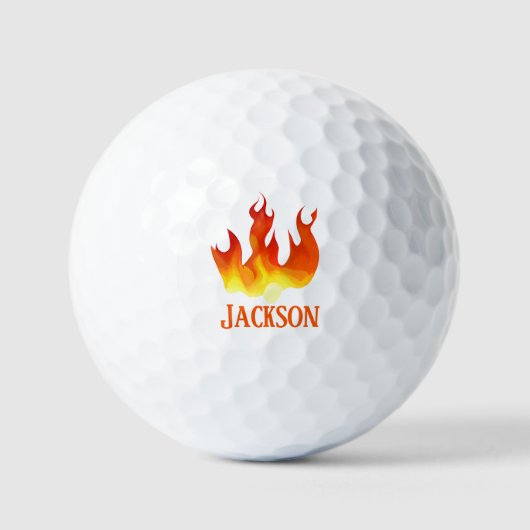 Rauchheisse Golfbälle (Vorderseite)