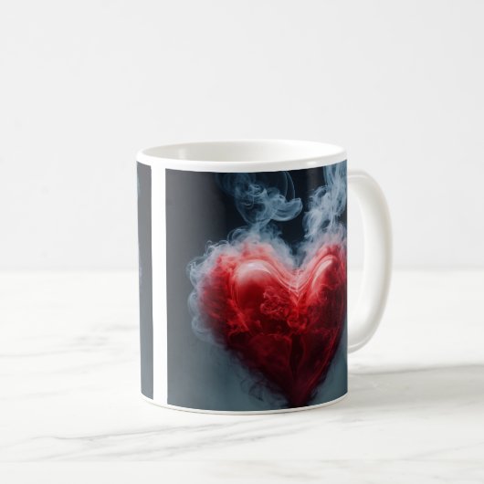 Rauchherz Kaffeetasse (VorderseiteRechts)