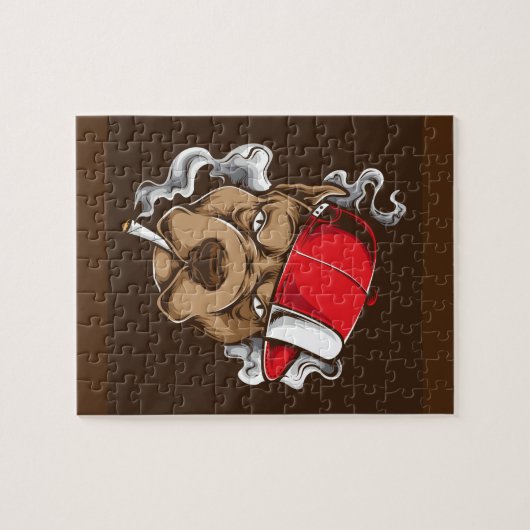 Rauchhund Puzzle (Horizontal)