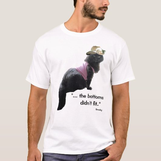 Rauchig im Cowboyhut T-Shirt (Vorderseite)
