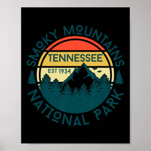 Rauchige Berge Tennessee Natur Wandern Im Freien G Poster