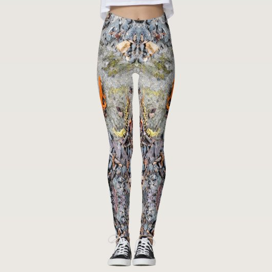 Rauchige BergSalamandar Leggings (Vorderseite)