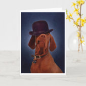 Rauchige Peter-Grußkarte Karte (Gelbe Blume)