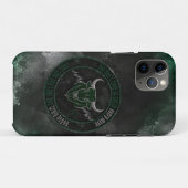 Rauchige Smaragd-Bull-Timing-Zitat-Design Case-Mate iPhone Hülle (Rückseite (Horizontal))