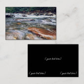 Rauchiger Berg kaskadiert Visitenkarte (Vorne/Hinten)