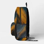 Rauchiger Bernstein-Abstrakter Rucksack (Rechts)