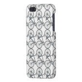 Rauchiges Grau-Fahrrad iPhone Fall iPhone Hülle (Rückseite links)