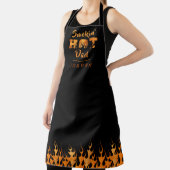 RAUCHIN HOT VATER Flammen Personalisierte Schürze (InSitu)