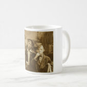 Rauchkaffee-Tasse Kaffeetasse (VorderseiteRechts)