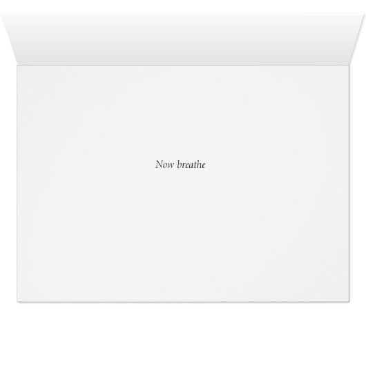 Rauchkarte mit Strandbild beenden (Innenansicht Horizontal (Unten))