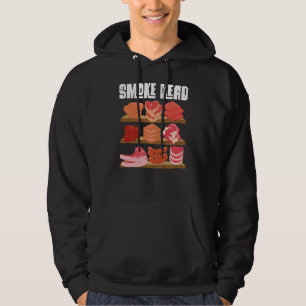 Rauchkopf-Räuchergrill-Barbecue-Fleischgrill Hoodie