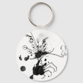 Rauchkrabbe Schlüsselanhänger (Vorderseite)