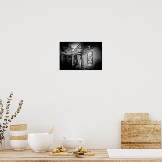 Rauchladen Poster (Küche)