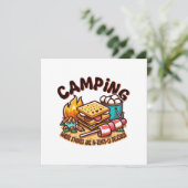 Rauchlager Einladung (Stehend Vorderseite)