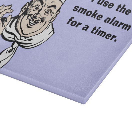 Rauchmelder ist der Timer Schneidebrett (Ecke)