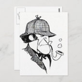 Rauchmelder Postkarte (Vorne/Hinten)