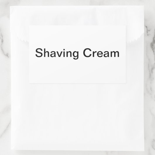 Rauchmelder/ Rechteckiger Aufkleber (Tasche)