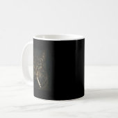 Rauchmelder, Zigarette Kätzchen Gen Z Meme, Katze Kaffeetasse (Vorderseite Links)