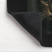 Rauchmelder, Zigarette Kätzchen Gen Z Meme, Katze Mousepad (Ecke)