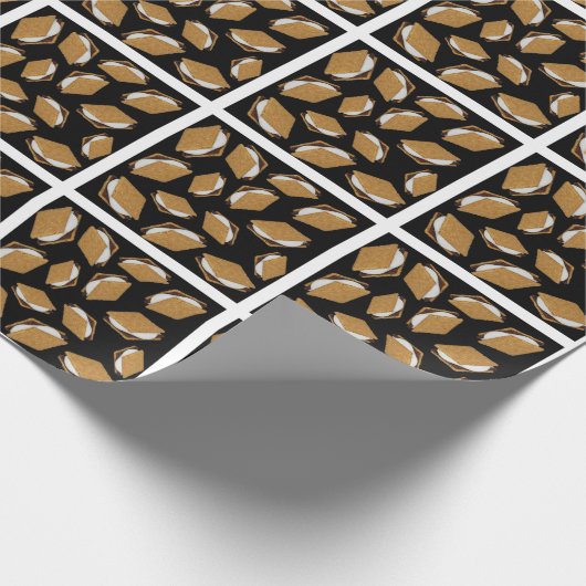 Rauchmuster Geschenkpapier (Ecke)