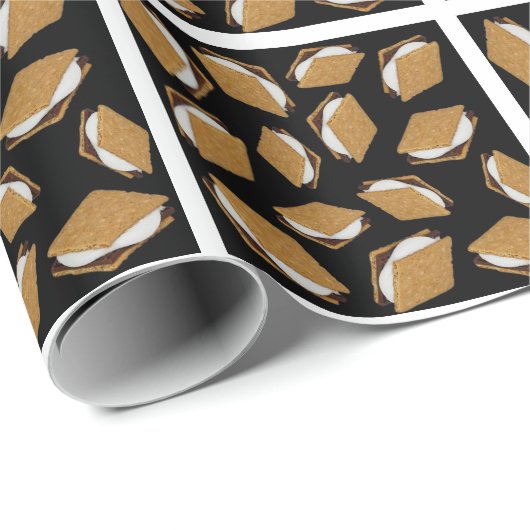 Rauchmuster Geschenkpapier (Rolleneckpunkt)