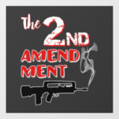 Rauchpistole - 2. Änderung Fensteraufkleber (Blatt)