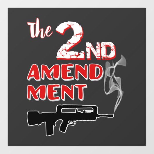 Rauchpistole - 2. Änderung Fensteraufkleber (Blatt)