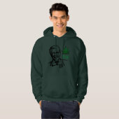 Rauchrauchweets aus dem Leaf THC 3D-Druckpullover Hoodie (Vorne ganz)