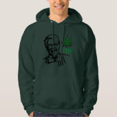 Rauchrauchweets aus dem Leaf THC 3D-Druckpullover Hoodie (Vorderseite)