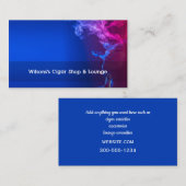 Rauchsalon Visitenkarte (Vorne/Hinten)