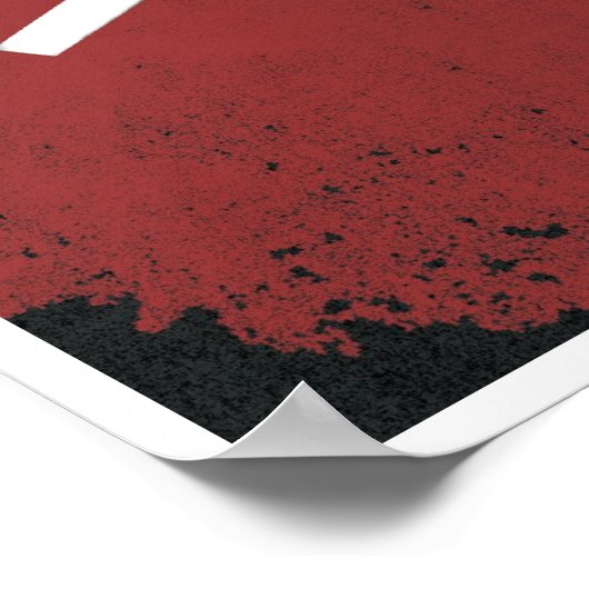 Rauchschädel Poster (Ecke)