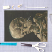 Rauchschädel Seidenpapier (Handwerk)