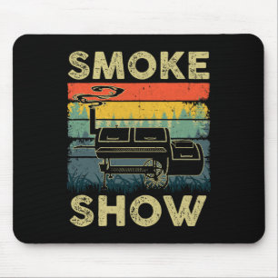 Rauchschau Grillen Smoker Grillen Grillen Rauchen Mousepad