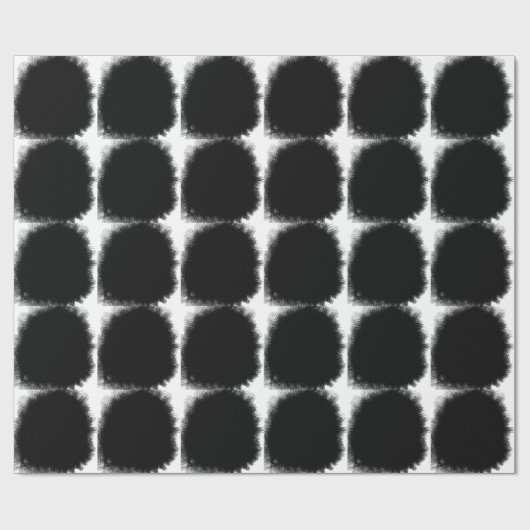 Rauchschwarz Geschenkpapier (Flach)