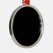 Rauchschwarz Ornament Aus Metall (Rechts)